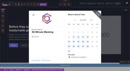 Grapesjs Calendly thumbnail 1