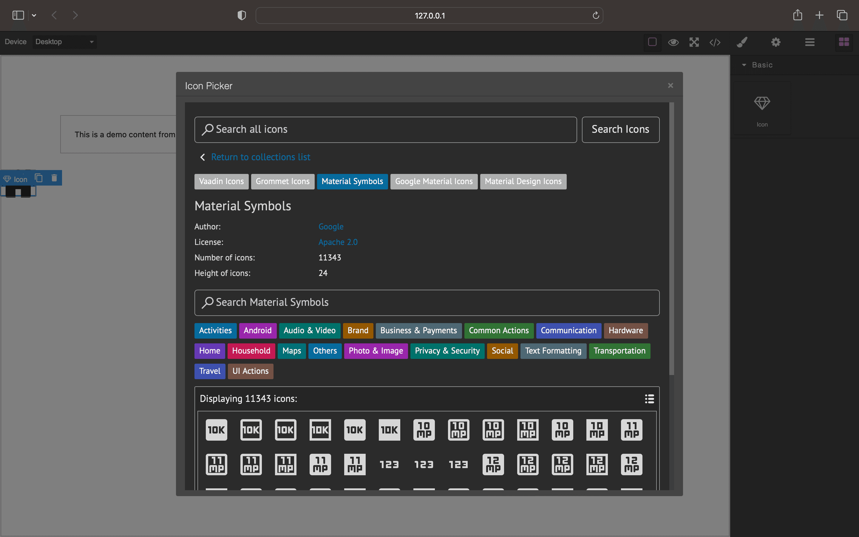 Grapesjs Component Icon - choose the best sets of plugins and presets for GrapesJS