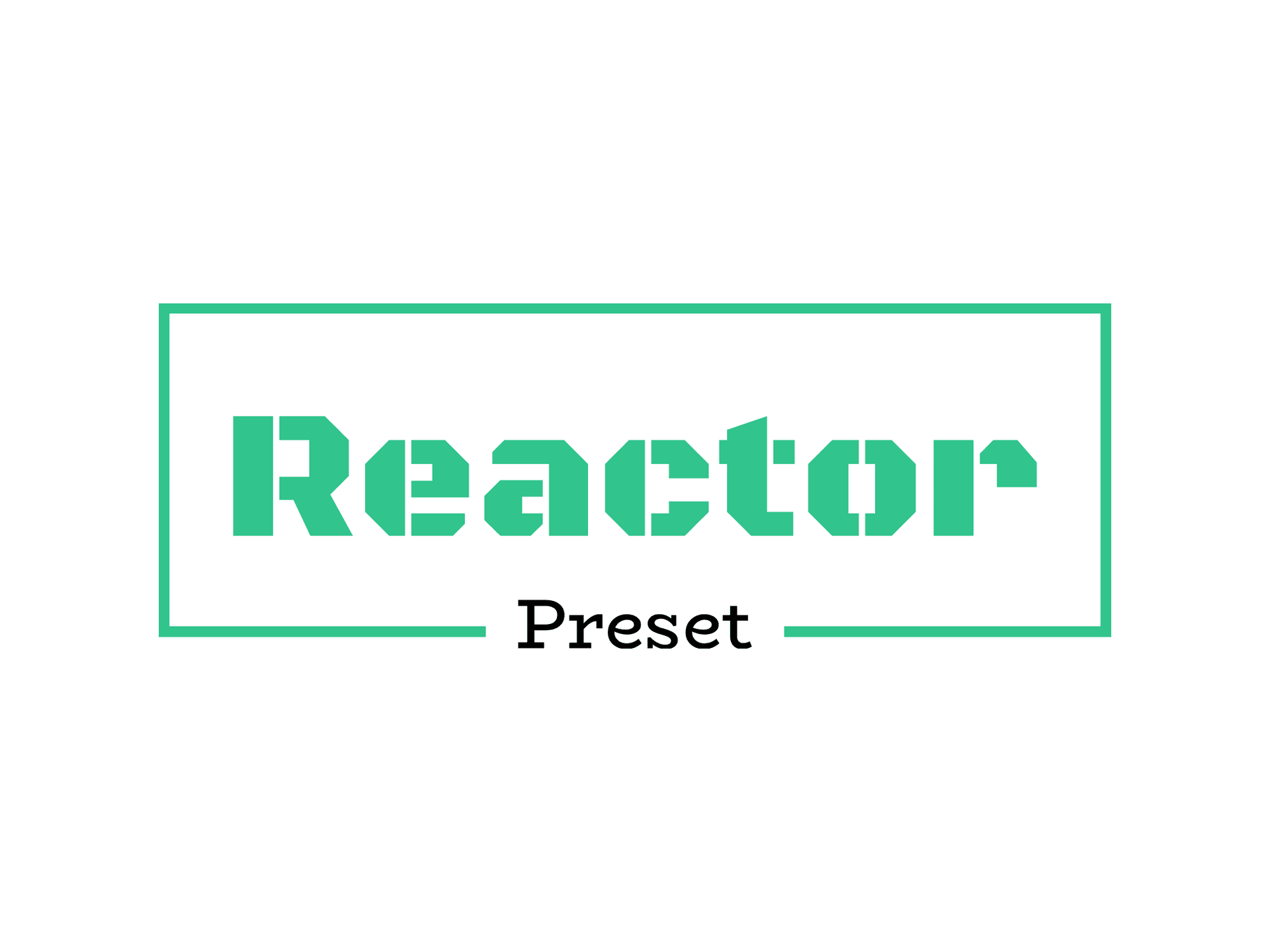 Reactor Preset for GrapesJS