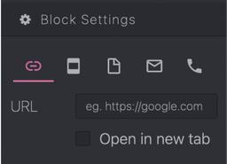 GrapesJS Link Component thumbnail 1