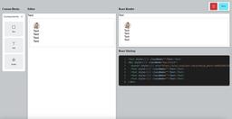 GrapesJS React Demo — Starter Integration for React Developers thumbnail 1