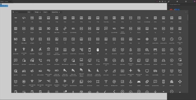 GrapesJS Google Material Icons Plugin