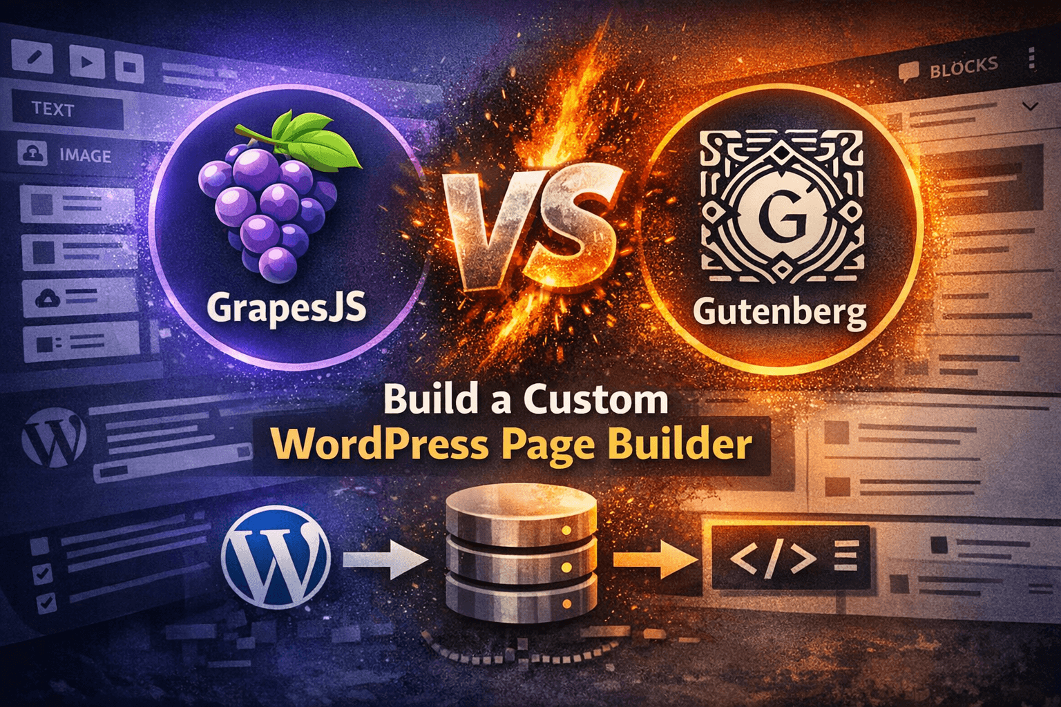 GrapesJS vs Gutenberg: How to Build a Custom WordPress Page Builder