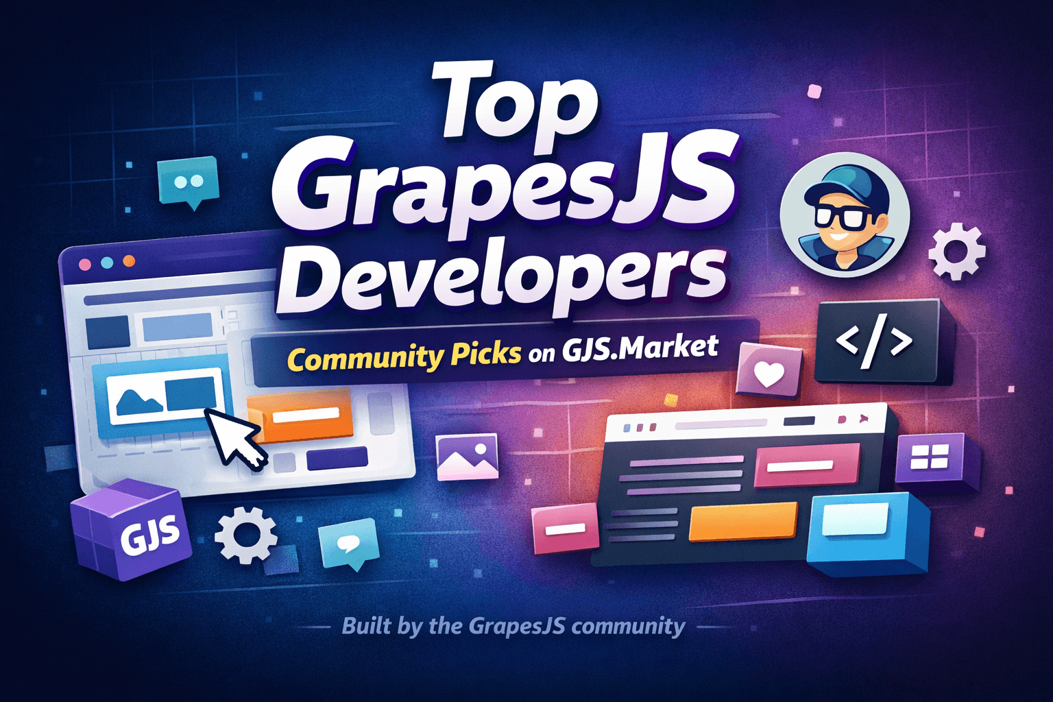 Top 10 GrapesJS Developers and Studios on GJS.Market