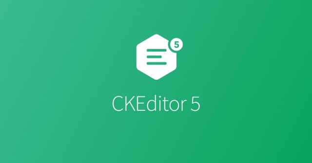 CKEditor 5 Inline Text Editor