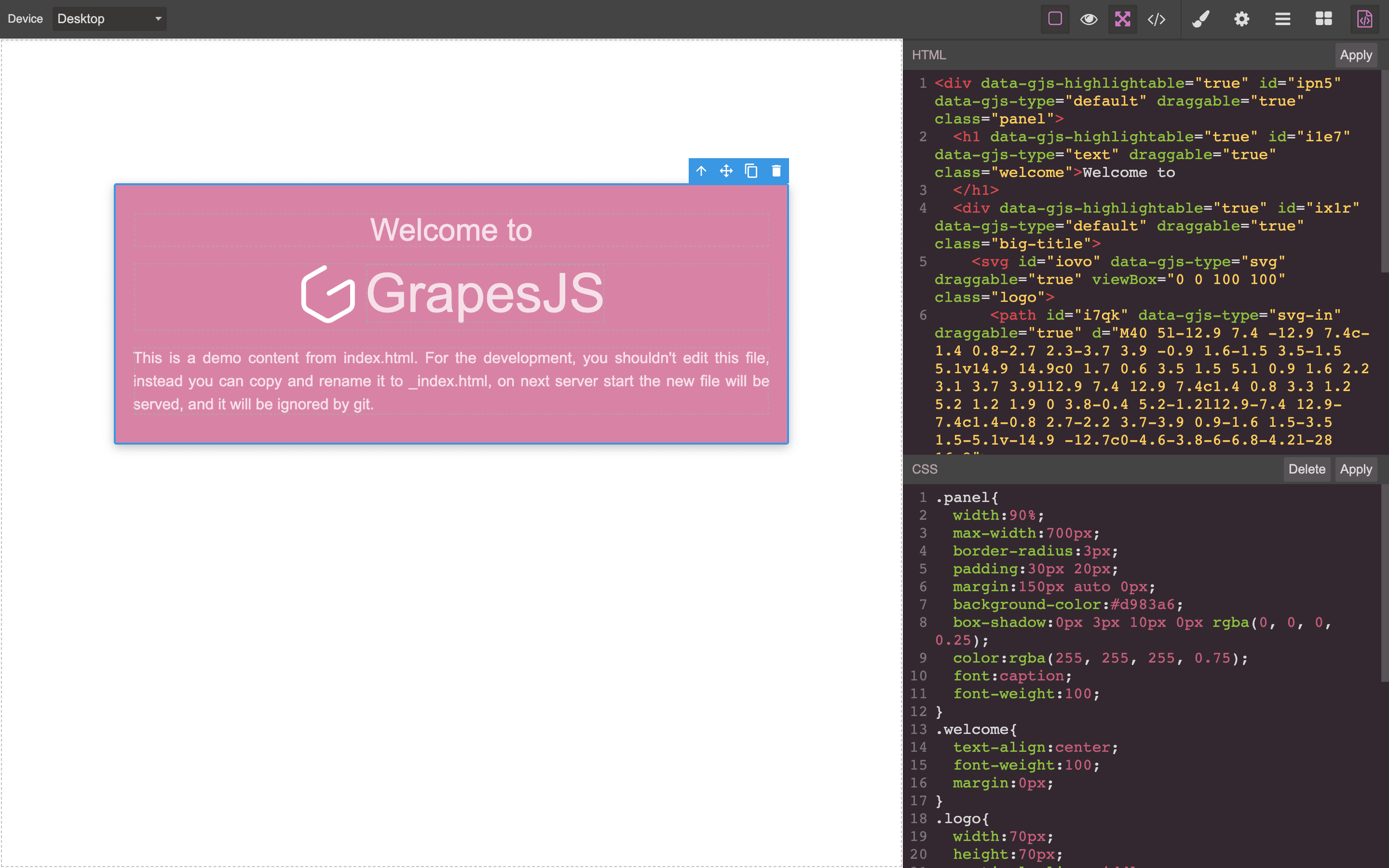 Grapesjs Component Code Editor - choose the best sets of plugins and presets for GrapesJS