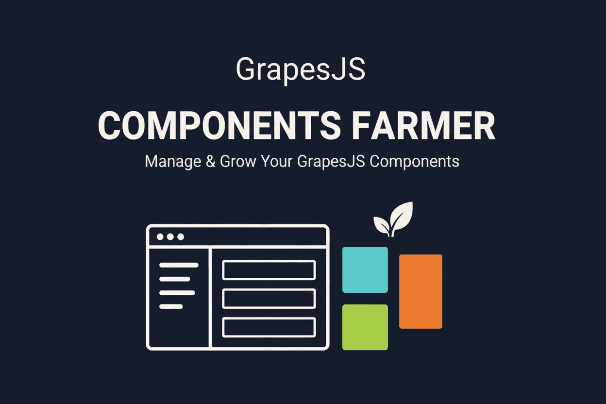GrapesJS Components Farmer